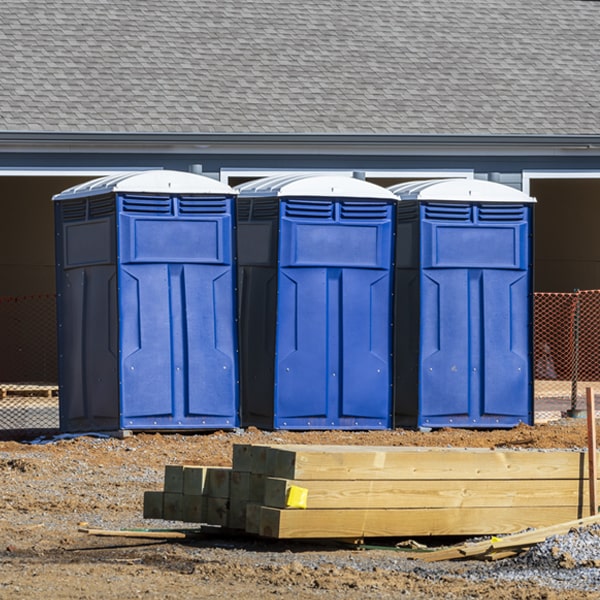 are there any restrictions on what items can be disposed of in the porta potties in Hemlock Farms PA